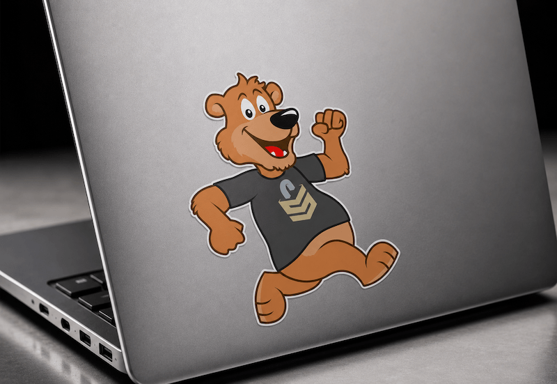 mascot design by artist designer and illustrator Rick Martin thumbnail image