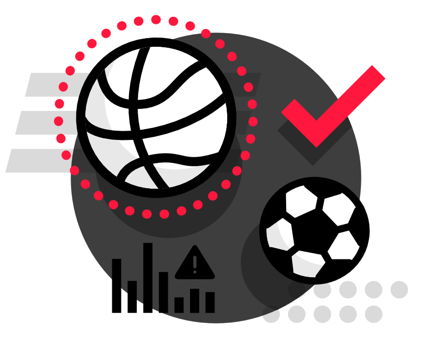 custom sport specific soccer basketball icon design and brand motif for premier athlete fitness and wellness personal trainer brand SES by freelance graphic designer Rick Martin