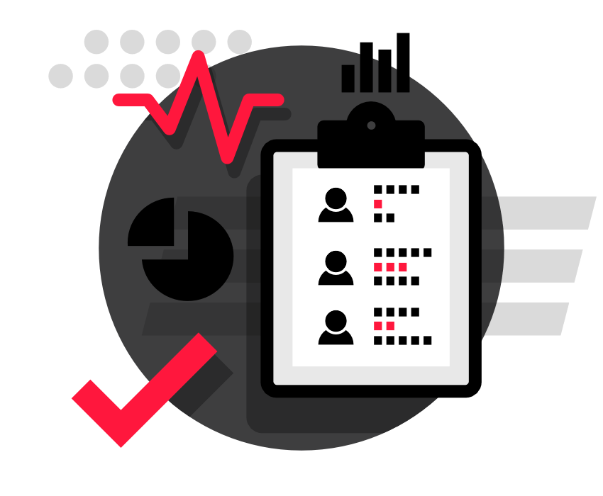 custom athlete analysis clipboard data icon design and brand motif for premier athlete fitness and wellness personal trainer brand SES by freelance graphic designer Rick Martin